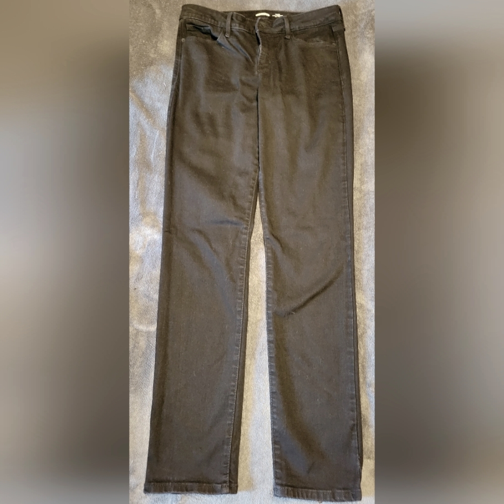 Old navy slim straight jean 8 long
